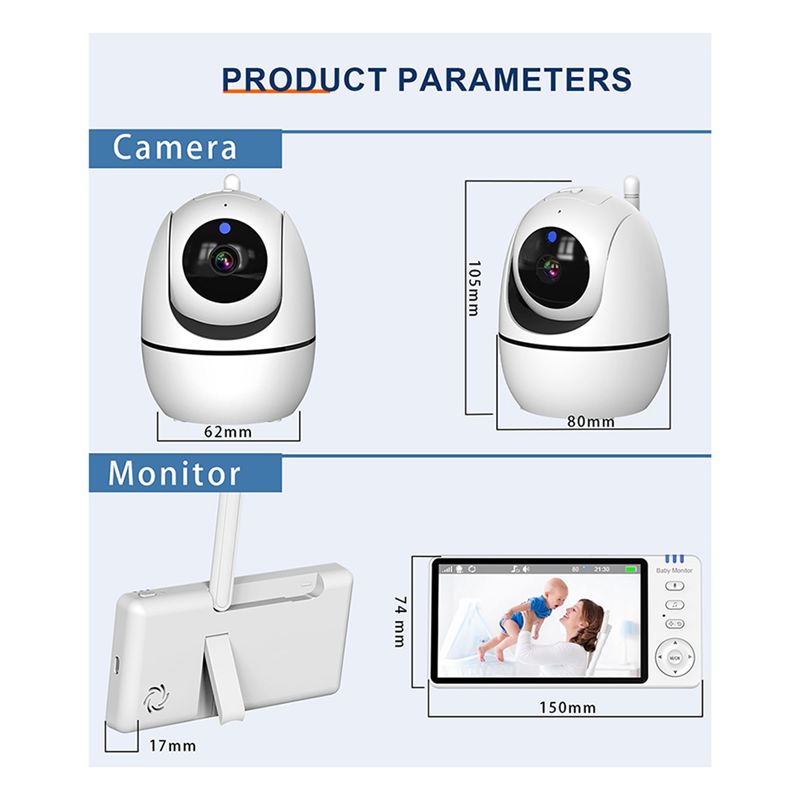 ABUL-Video Baby Monitor 2.4G 3 - Smart Home Video recension och pris