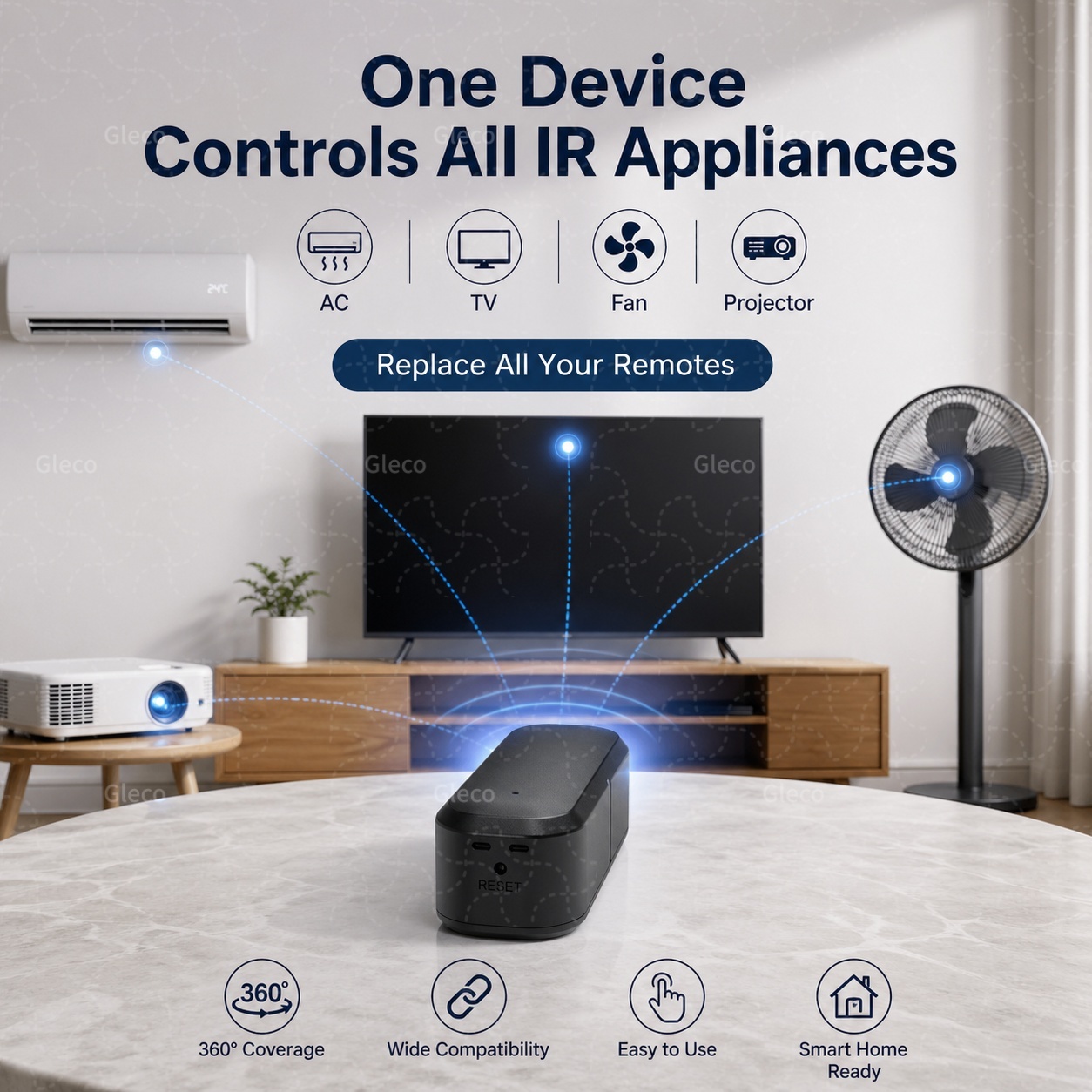 Zigbee Smart IR Remote Control - Universal Remote Smart Home recension och pris