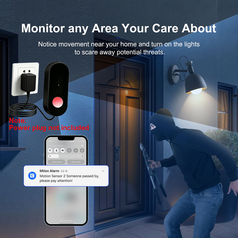 Tuya WiFi PIR Motion Sensor Hu - Smart Home Wiser recension och pris