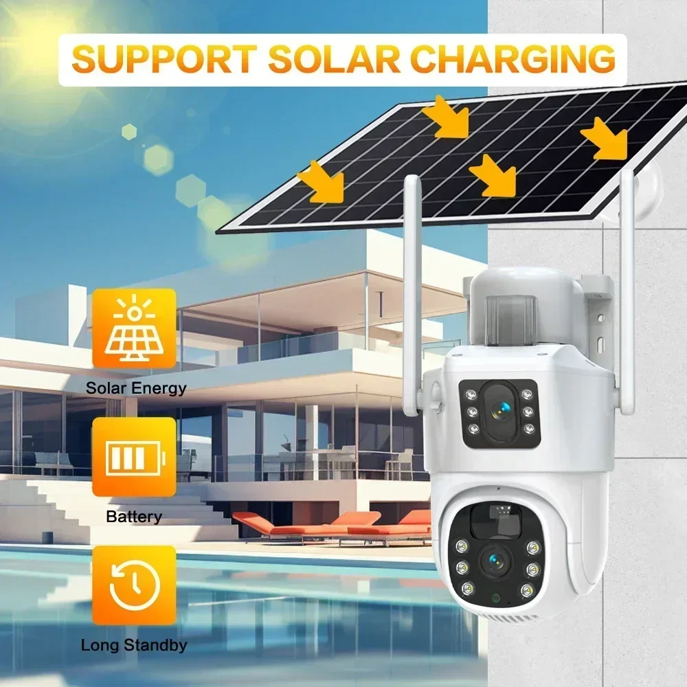 4K 8MP WIFi/4G Sim Card Solar  - Smart Home Camera Ezviz recension och pris