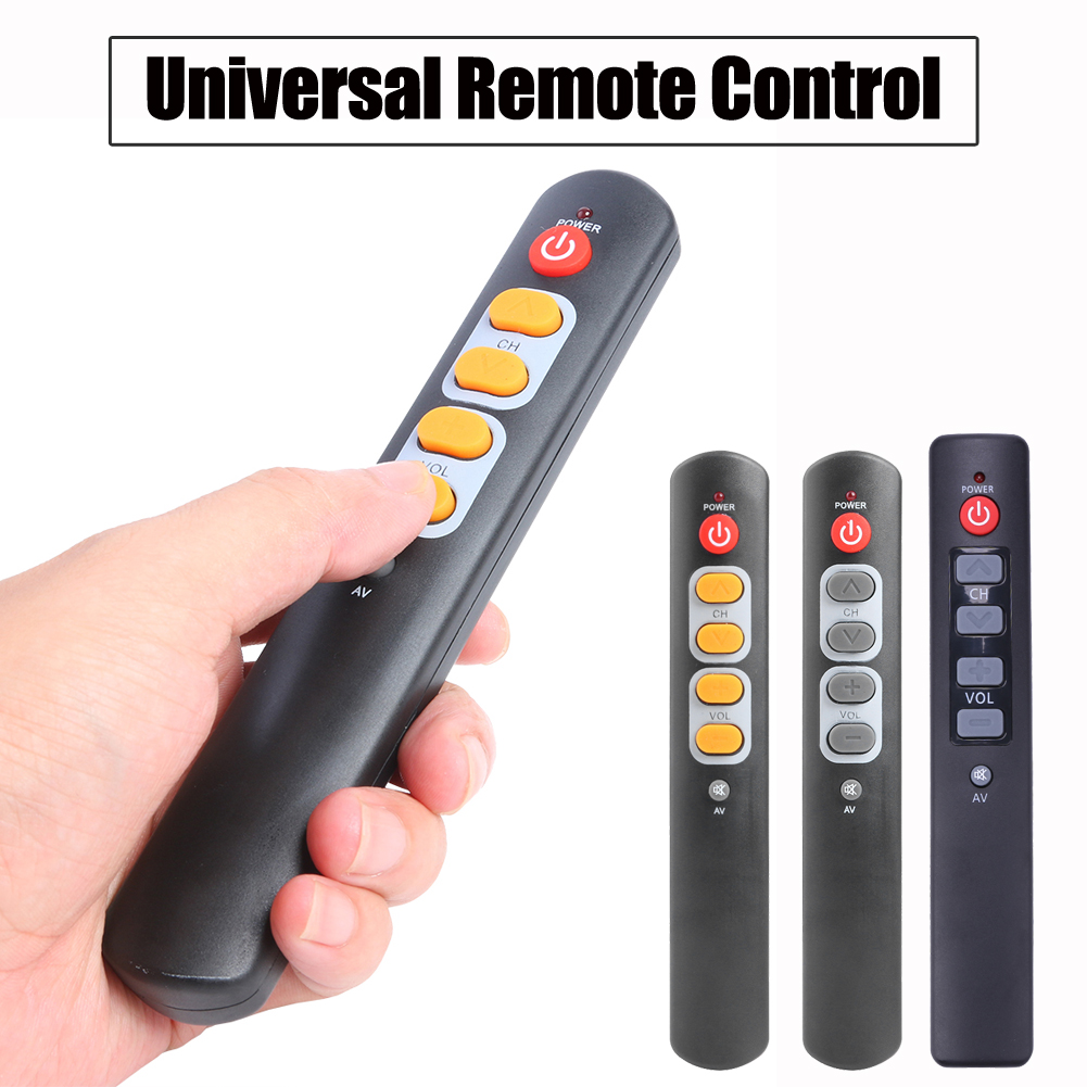 Universal 6 Key Learning Remot - Smart Home Yellow recension och pris