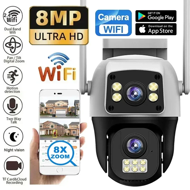 8MP 4G SIM WIFI Camera Dual Le - Smart Home Camera Ezviz recension och pris