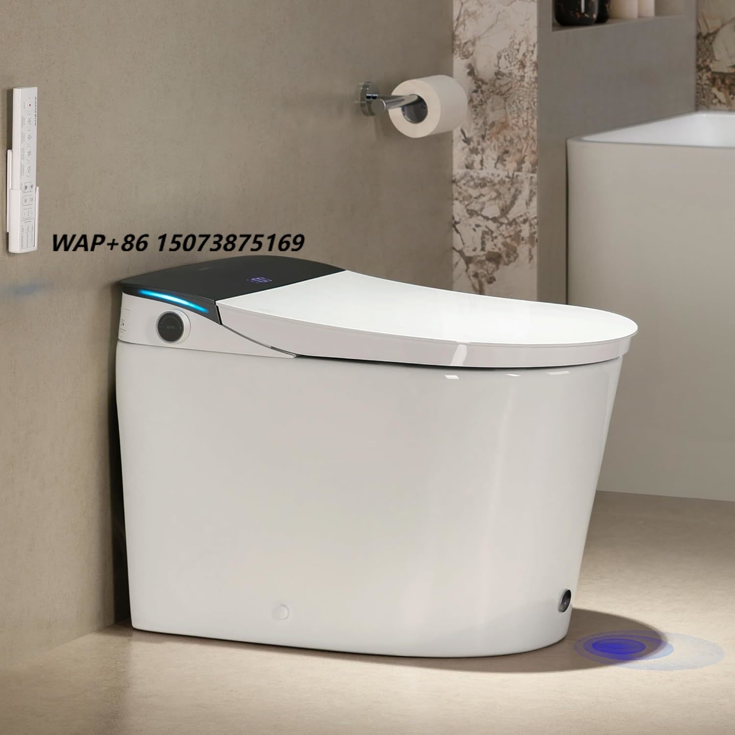 Smart Toilet 1000g MaP Flushin - Temperature Sensor recension och pris