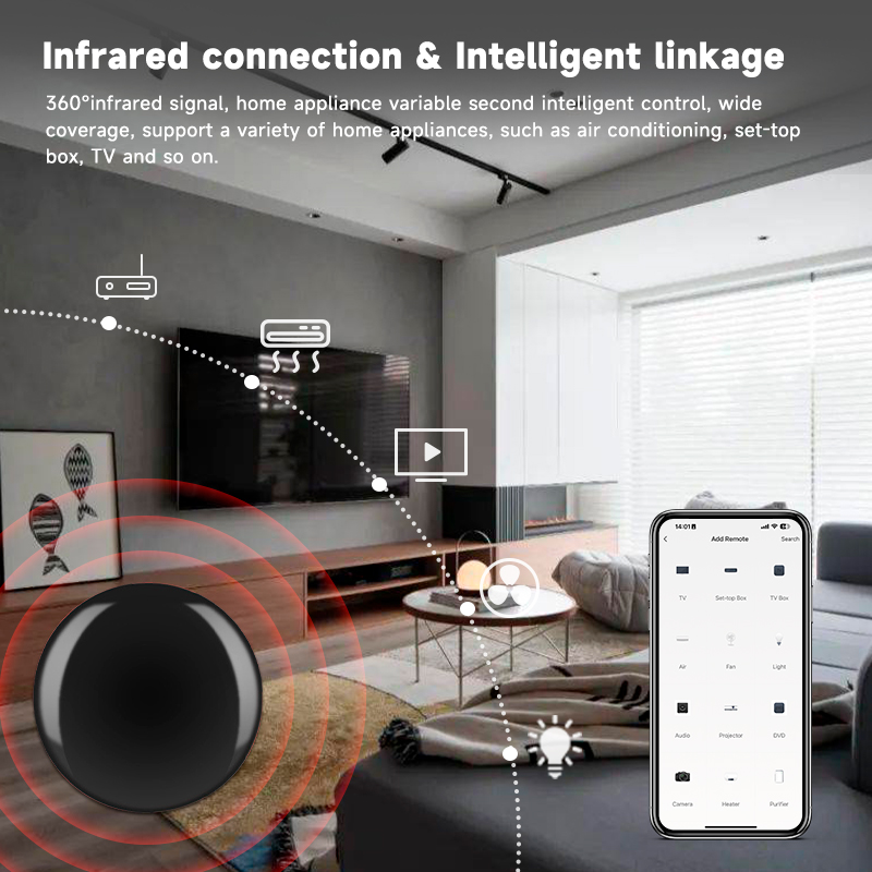 Tuya Zigbee Universal IR Remot - Universal Remote Smart Home recension och pris