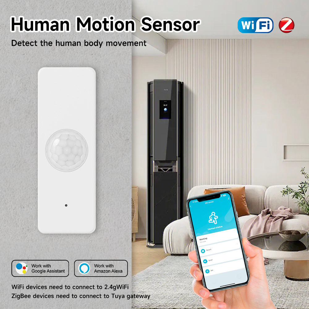 Tuya WiFi Zigbee PIR Motion Se - Smart Home Wiser recension och pris