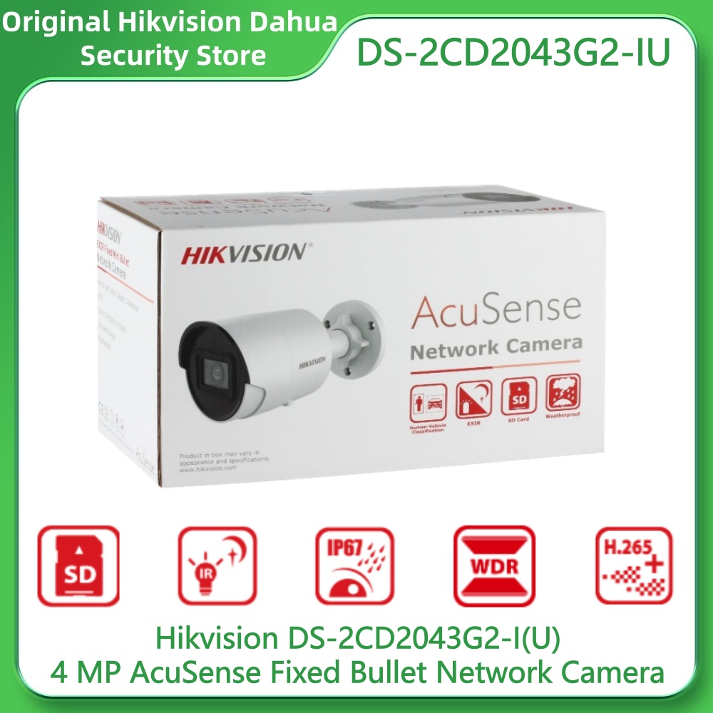 Hikvision DS-2CD2043G2-IU 4MP  - Smart Home Camera Ezviz recension och pris
