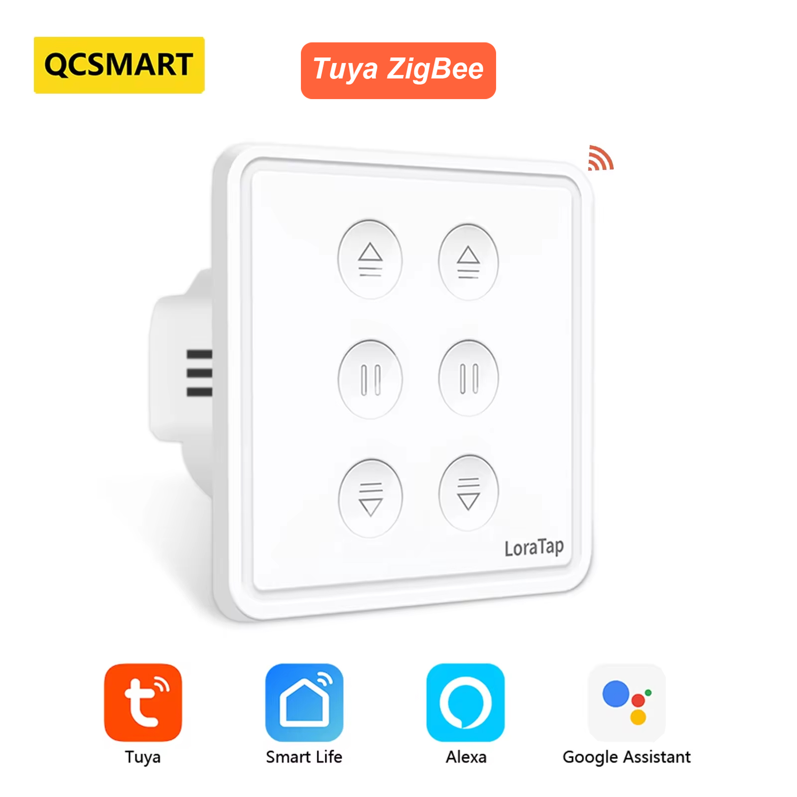 QCSMART Tuya Smart Life EU Zig - Universal Remote Smart Home recension och pris