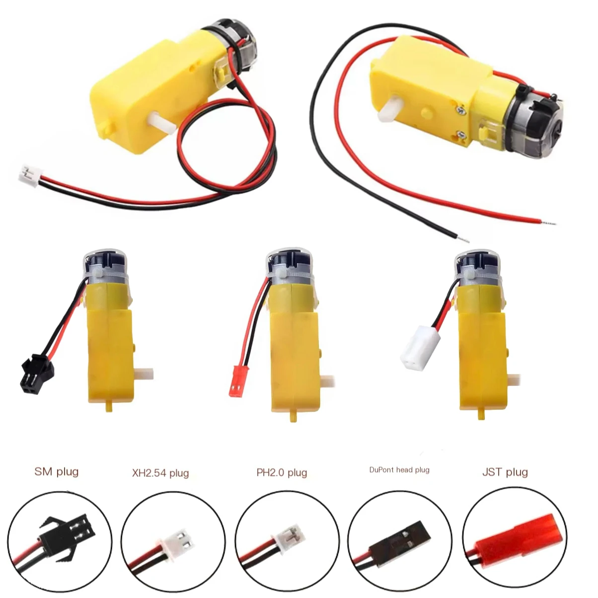 TT DC Motor 3V-6V DIY Smart Ca - Smart Home Yellow recension och pris